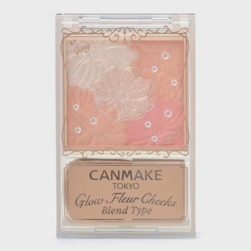 FINAL SALE- CANMAKE Glow Fleur Cheeks Blend Type #REF! Cotton Coral