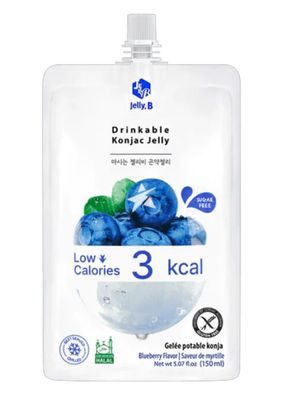 JELLY B DRINKABLE KONJAC JELLY(BLUEBERRY)