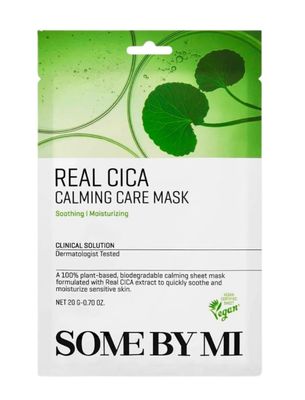 Somebymi Real Cica Calming Care Mask 1pcs Somebymi Real Cica Calming Care Mask 1pcs