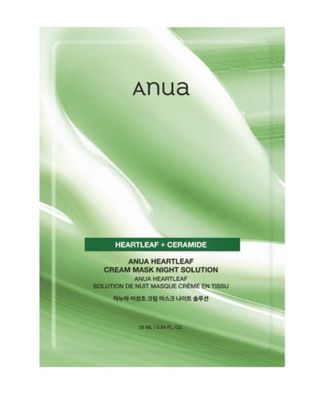 ANUA HEARTLEAF CREAM MASK NIGHT SOLUTION 1pc ANUA HEARTLEAF CREAM MASK NIGHT SOLUTION 1pc