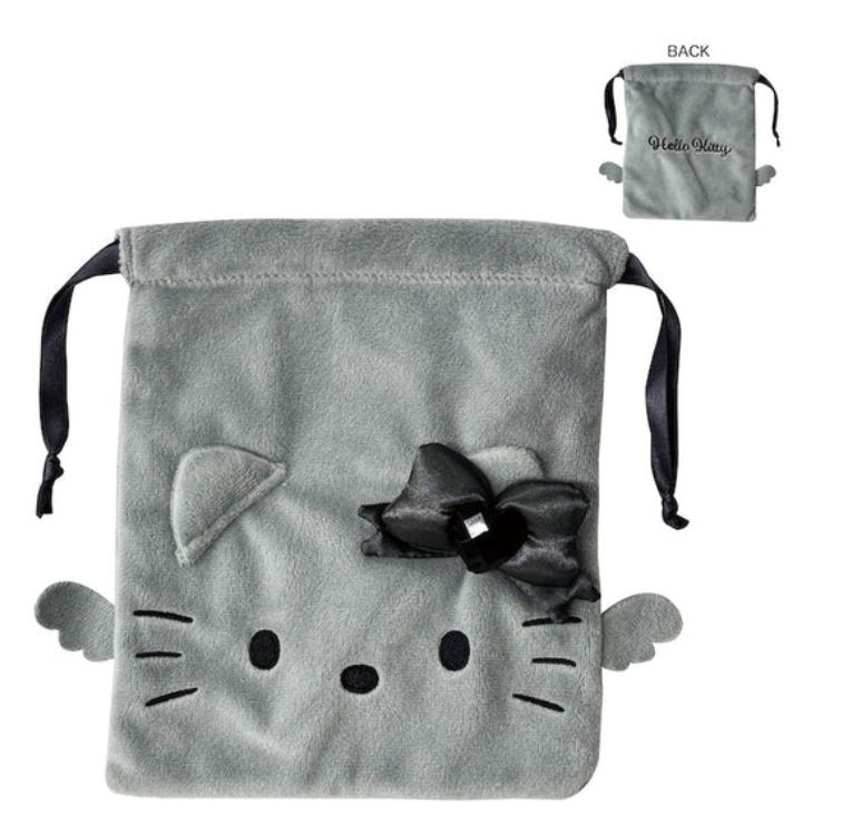 HelloKitty Angle Pouch Silver