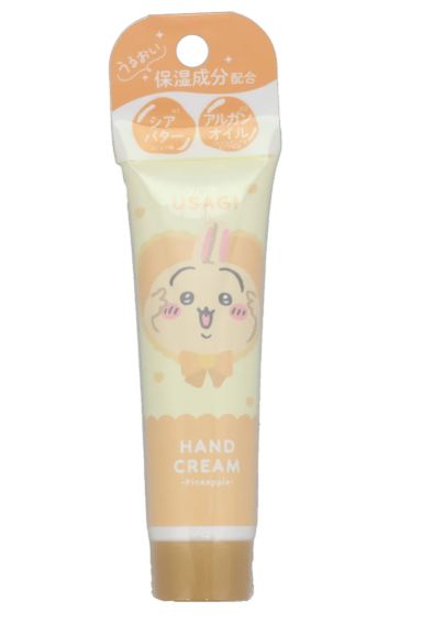 Chiikawa Rabbit Hand Cream, Moisturizing with Pineapple Scent