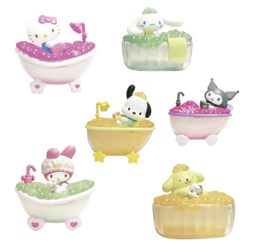 Sanrio Characters Bubble Bathtime