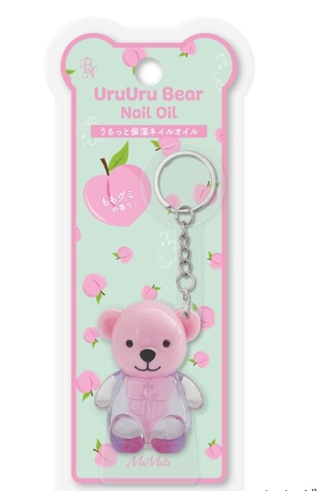 UruUru Bear Nail Oil Peach