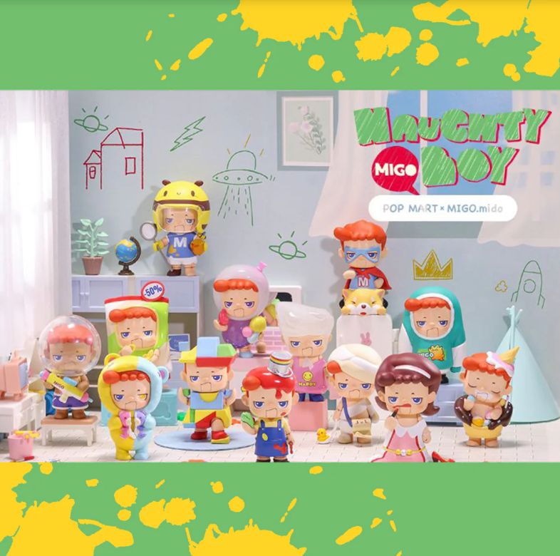 POP MART MIGO NAUGHTY BOY SERIES BLIND BOX