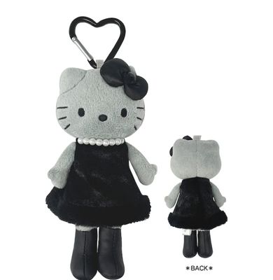 HelloKitty Angle LongLeg Keychain Silver