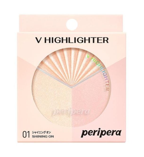 Peripera V Highlighter 01 Shinning On