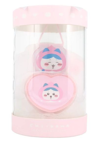 Chiikawa Bath Time Gift – White Peach Set (Hachiware)