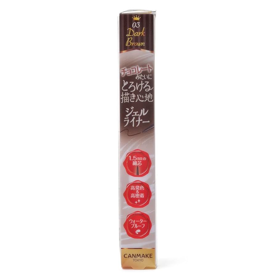 CANMAKE Creamy Touch Liner 03 DARK BROWN