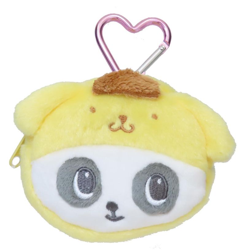Panshel's World x Sanrio Pompompurin Panda mini Pouch