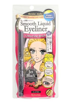 Kissme Heroine Make Smooth Liquid Eyeliner Super Keep #01