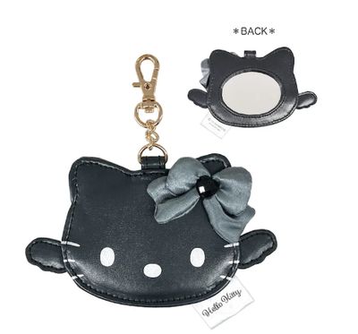 Hello Kitty Angle Mini Mirror Black