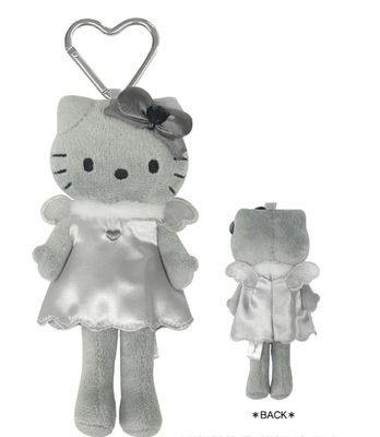 HelloKitty Angle LongLeg Keychain Gray