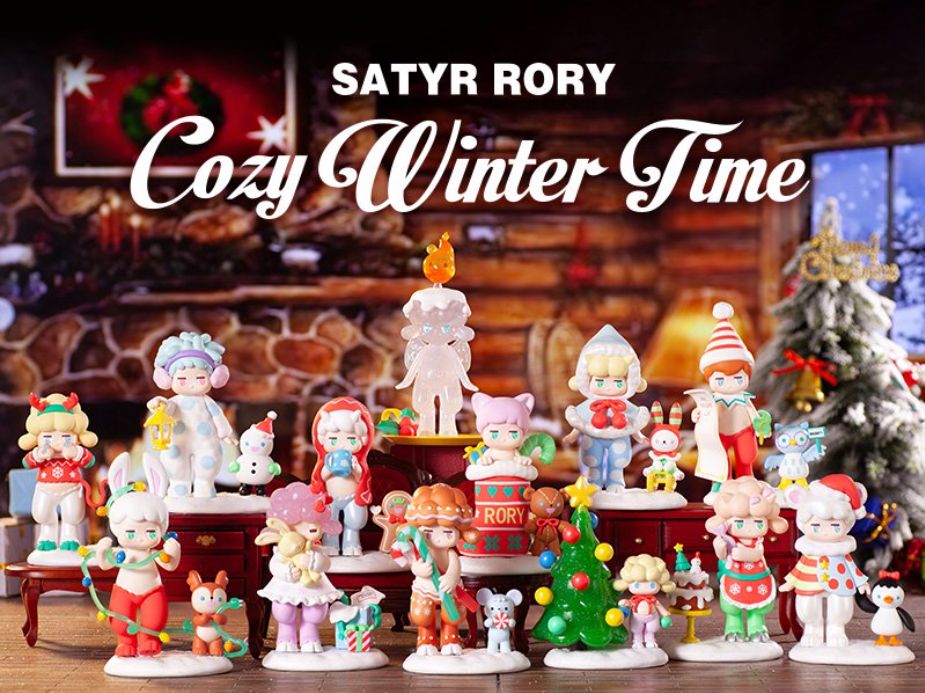 POP MART Blind Box - SATYR RORY Cozy Winter Time Series