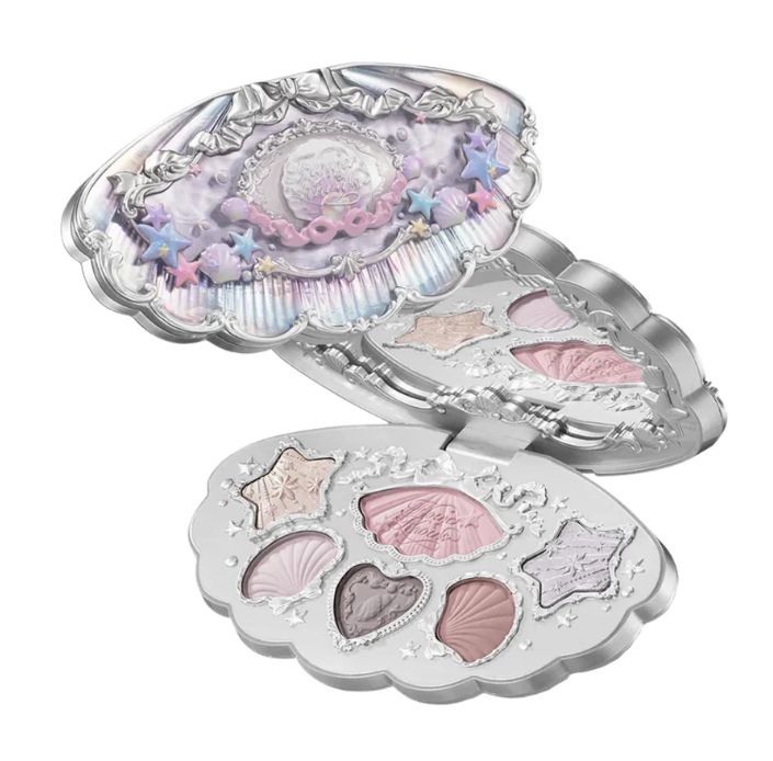 Flower Knows Shell's Jewel Collection 6 Color Eyeshadow Palette 01