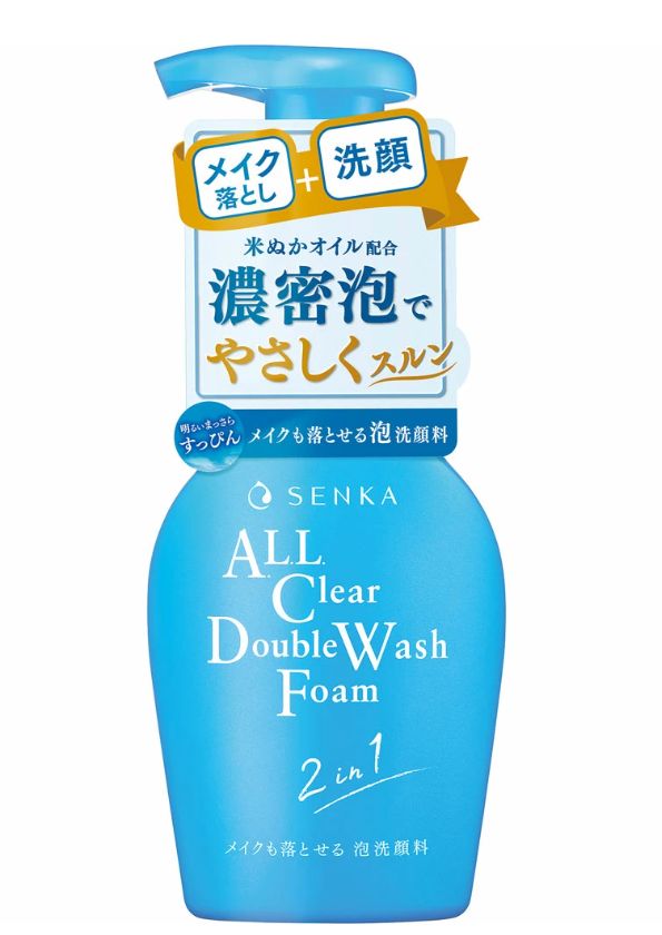 Senka All Clear Double Wash Foam 2in1
