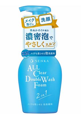 Senka All Clear Double Wash Foam 2in1