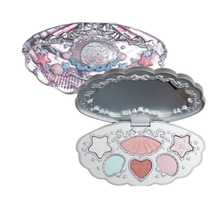 Flower Knows Shell's Jewel Collection 6 Color Eyeshadow Palette 02