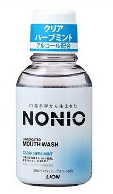 Lion NONIO Mouthwash Clear Herb Mint 80ML