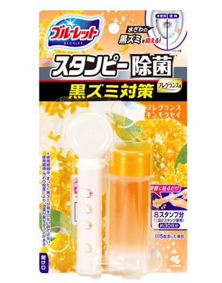 Kobayashi Bluelet Stamp Toilet Bowl Cleaner Osmanthus Scent