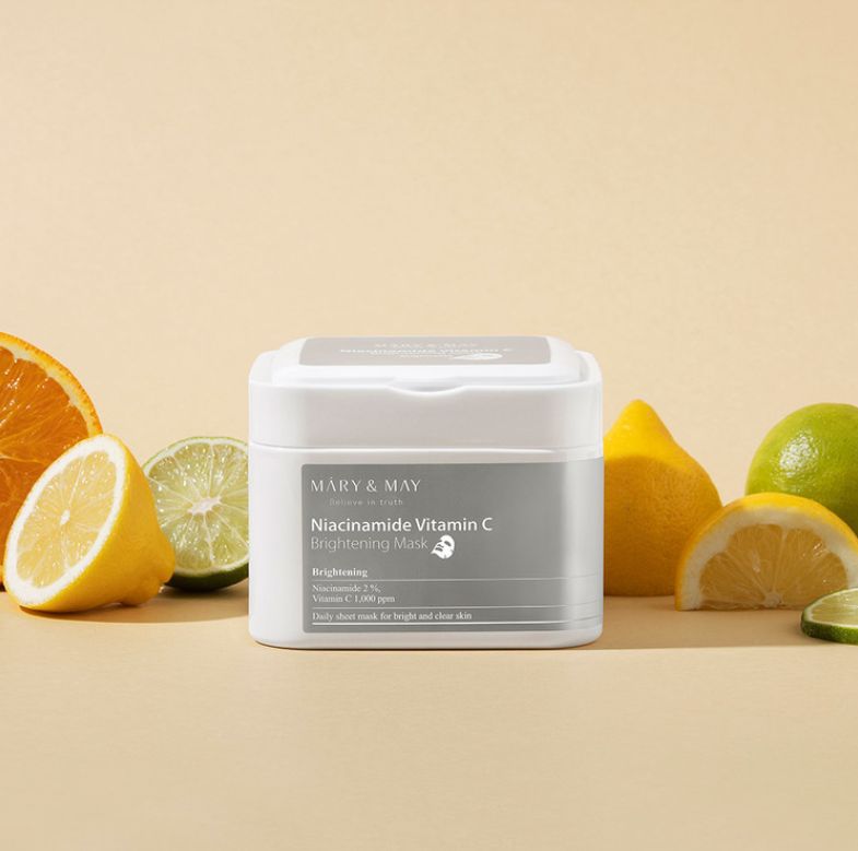 Mary&amp;May Niacinanide Vitamin C Brightening Mask (30pcs)
