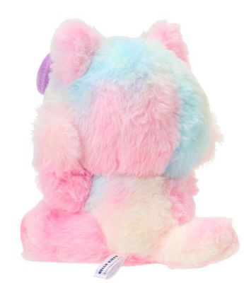 Hello Kitty Fine Face Cat Rainbow Plush Toy