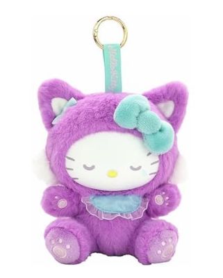 Hello Kitty Fine Face Cat Keychain