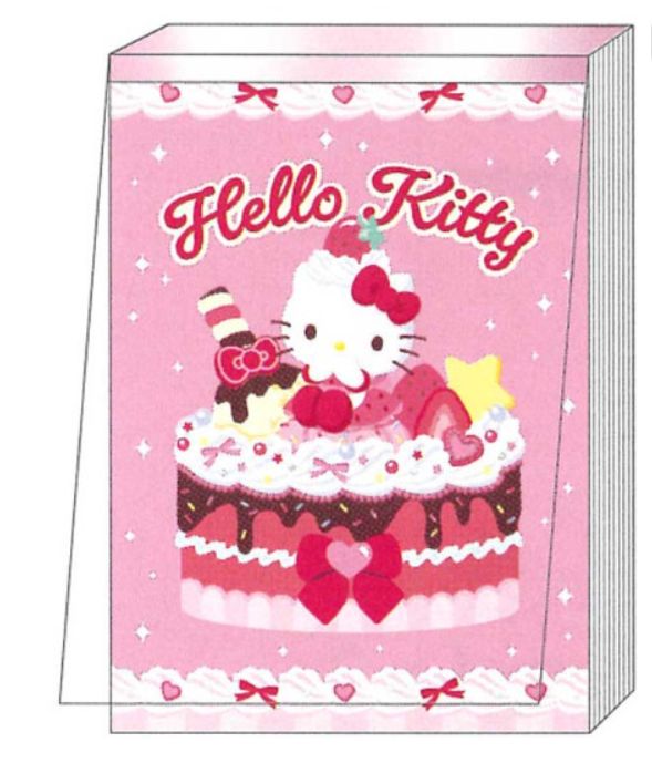 Sanrio Hello Kitty Note Book Pink Cake
