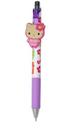 Hello Kitty mascot mechanical pencil, pink swimsuit