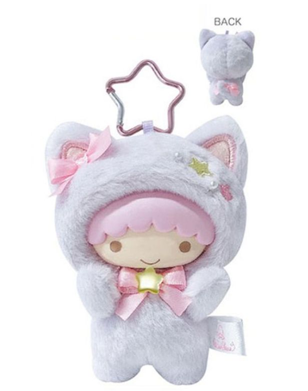 Little Twin Stars Plush Keychain Girl