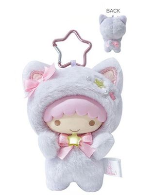 Little Twin Stars Plush Keychain Girl