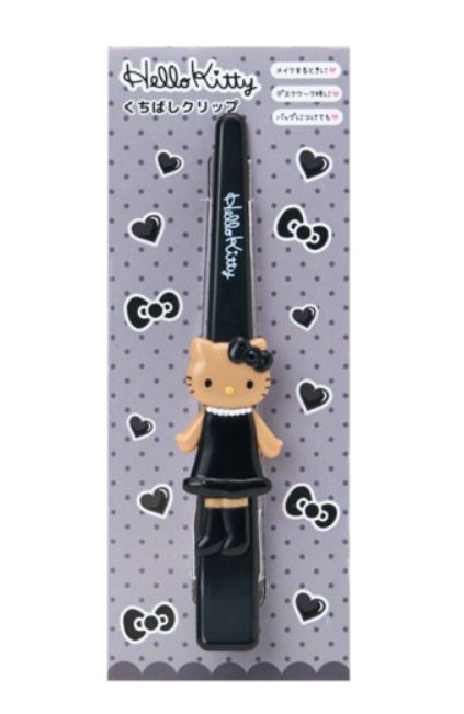 Sanrio Beak Clip - Hello Kitty : Black