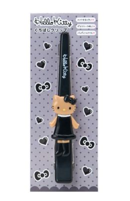 Sanrio Beak Clip - Hello Kitty : Black