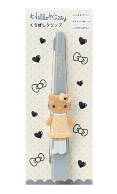 Sanrio Beak Clip - Hello Kitty : Gray
