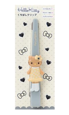 Sanrio Beak Clip - Hello Kitty : Gray