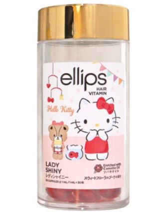 Ellips&amp;Hello Kitty Hair Vitamin Lady Shiny