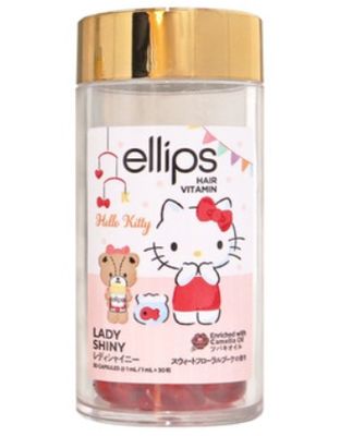 Ellips&amp;Hello Kitty Hair Vitamin Lady Shiny