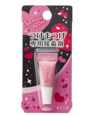 KOJI Spring Heart Eyelash Fix Eyelash Adhesive, White