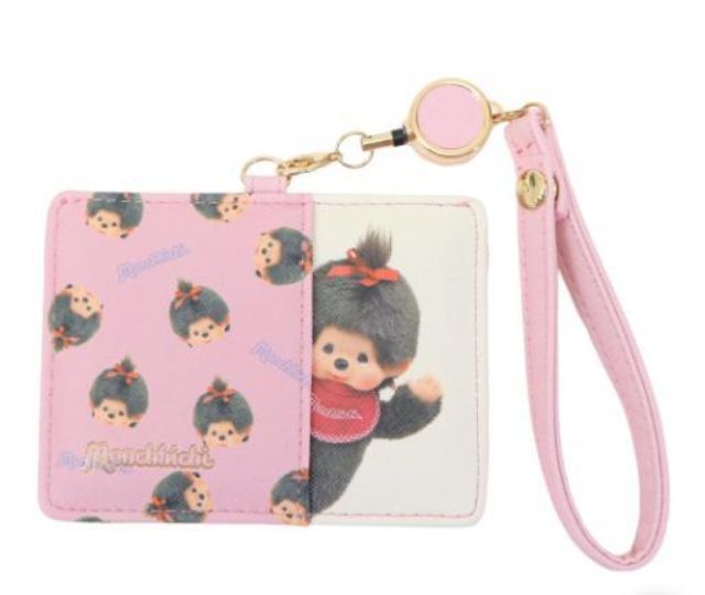 Monchhichi Keychain Bag Pink