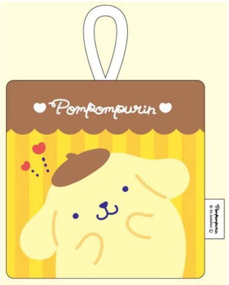 Sanrio Characters Bath Sponge Pompompurin