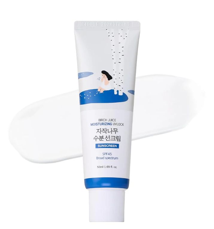 Round Lab Birch Juice Moisturizing UVLock SPF45 Broad Spectrum