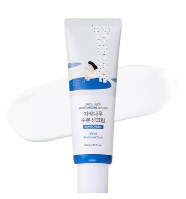 Round Lab Birch Juice Moisturizing UVLock SPF45 Broad Spectrum