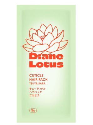 Diane Lotus Cuticle Hair Pack, Shiny &amp; Smooth, Trial Size 10g