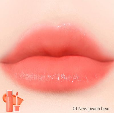 Milktouch Jelly Tinted Glo Tint 01 New Peach Bear