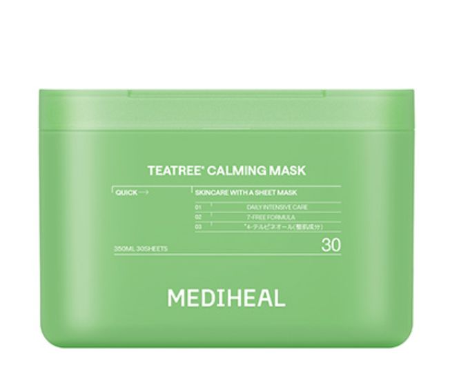 Mediheal Teatree Calming Mask 30pcs