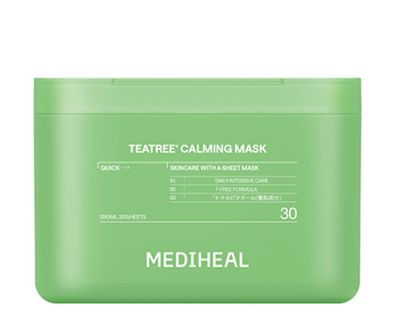 Mediheal Teatree Calming Mask 30pcs