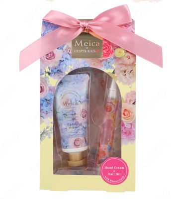 Meica*Hibiya-Kadan Hand Cream&amp;Nail Oil Gift Serenity&amp;Joyful Bouquet