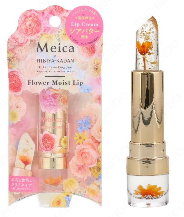 Meica*Hibiya-Kadan Flower Moist Lip Joyful Bouquet