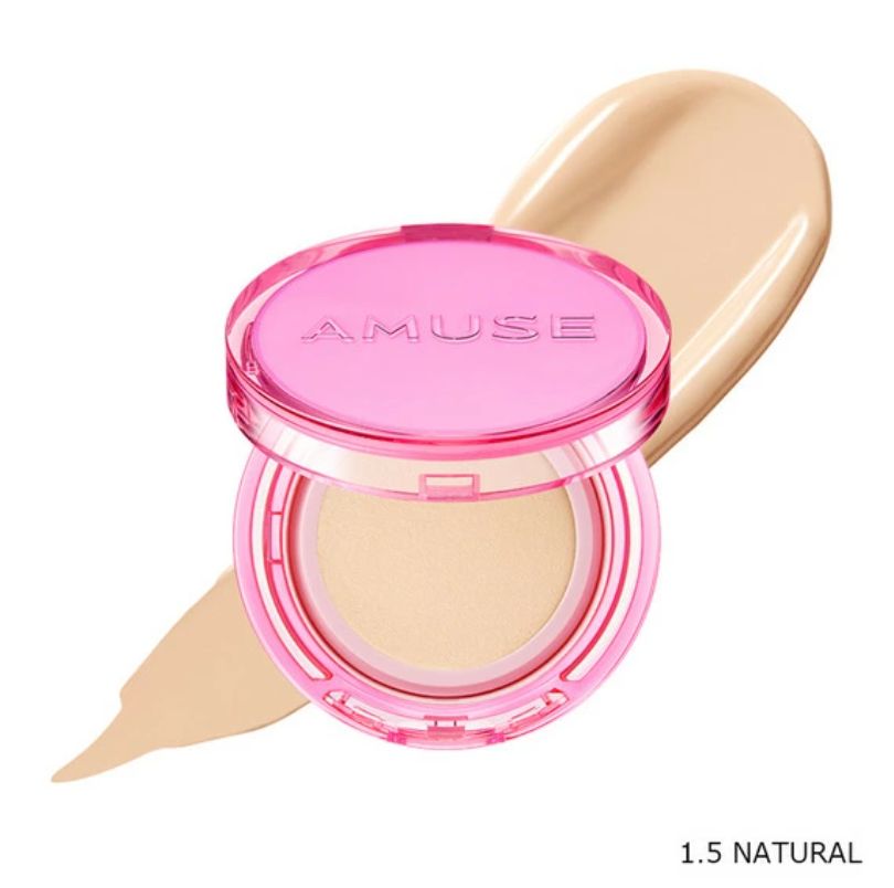 Amuse Dew Power Vegan Cushion SPF50+PA++++ 1.5