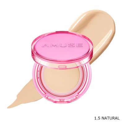Amuse Dew Power Vegan Cushion SPF50+PA++++ 1.5